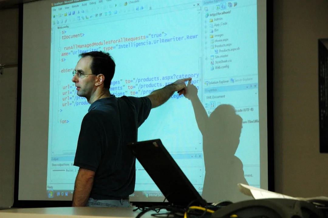 mentor teaching coding skills
