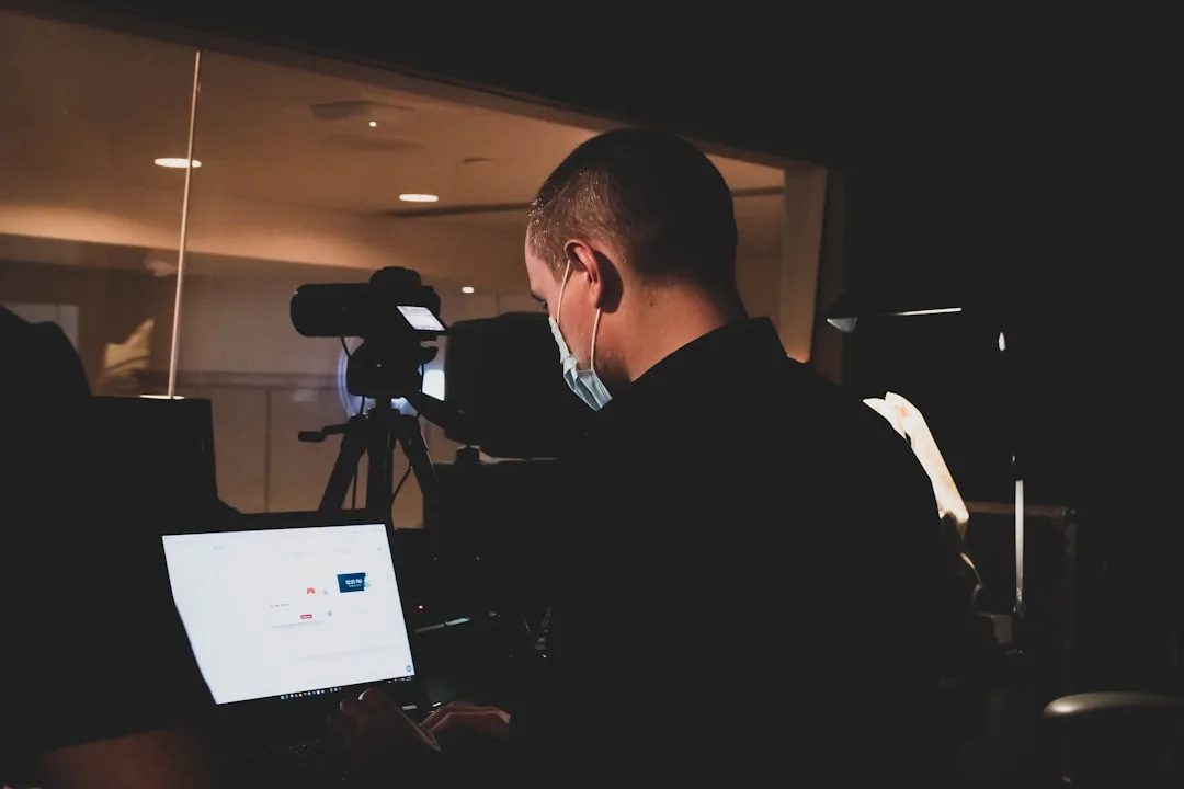 video editing session