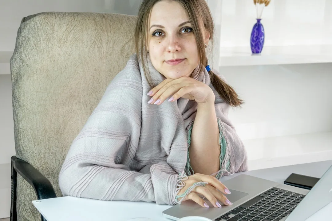 woman analyzing career options