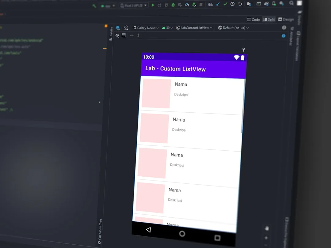 beginner mobile app project example