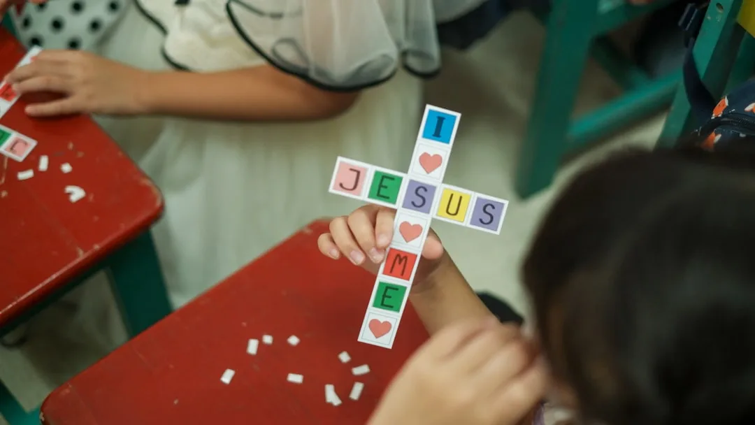 children playing with rules
