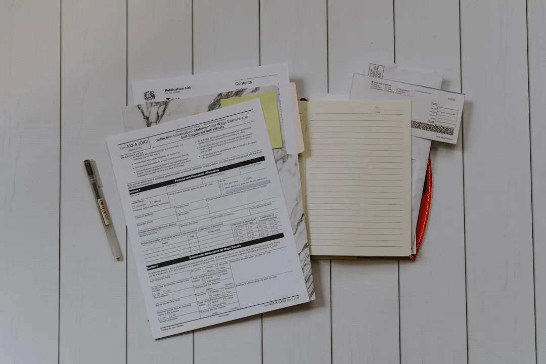 professional organizing documents