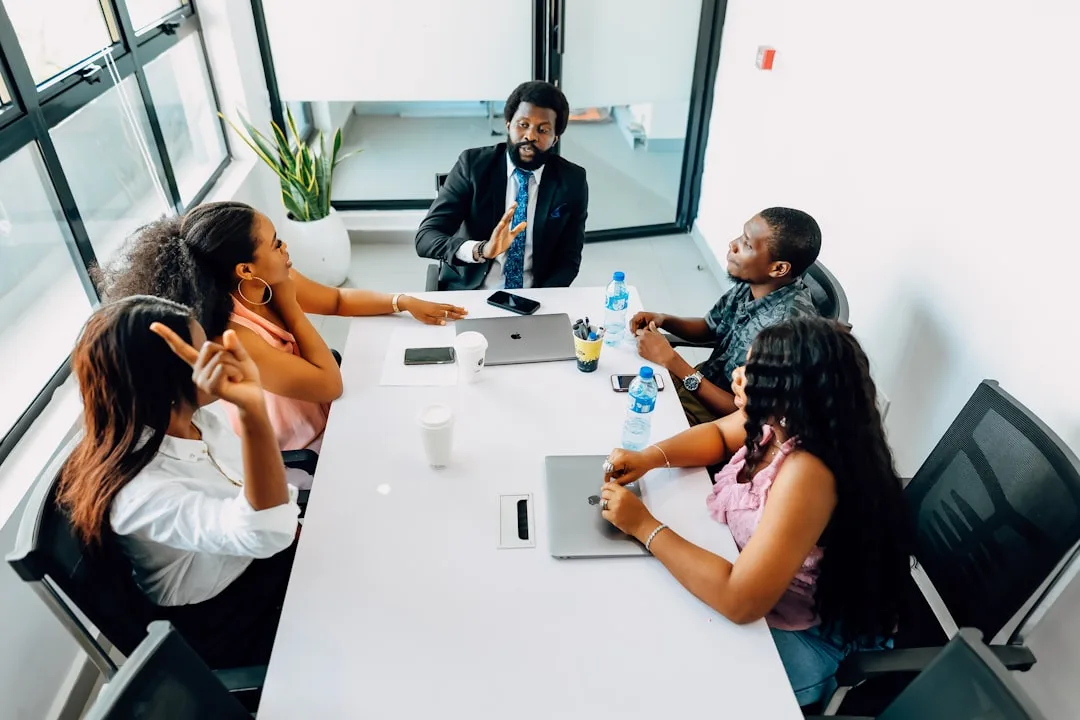 business team collaborating