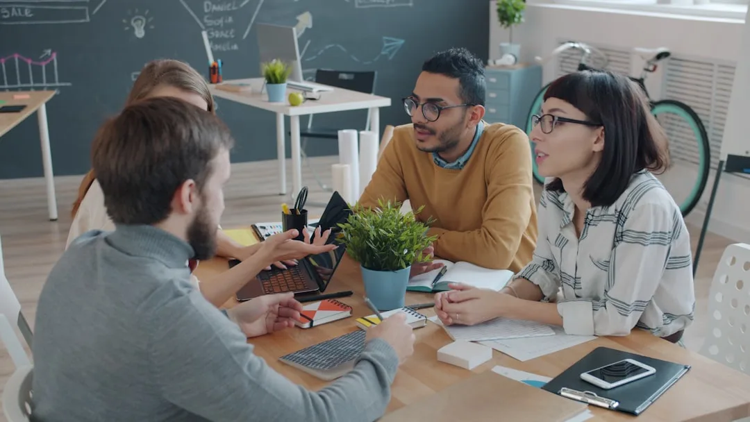 diverse team brainstorming